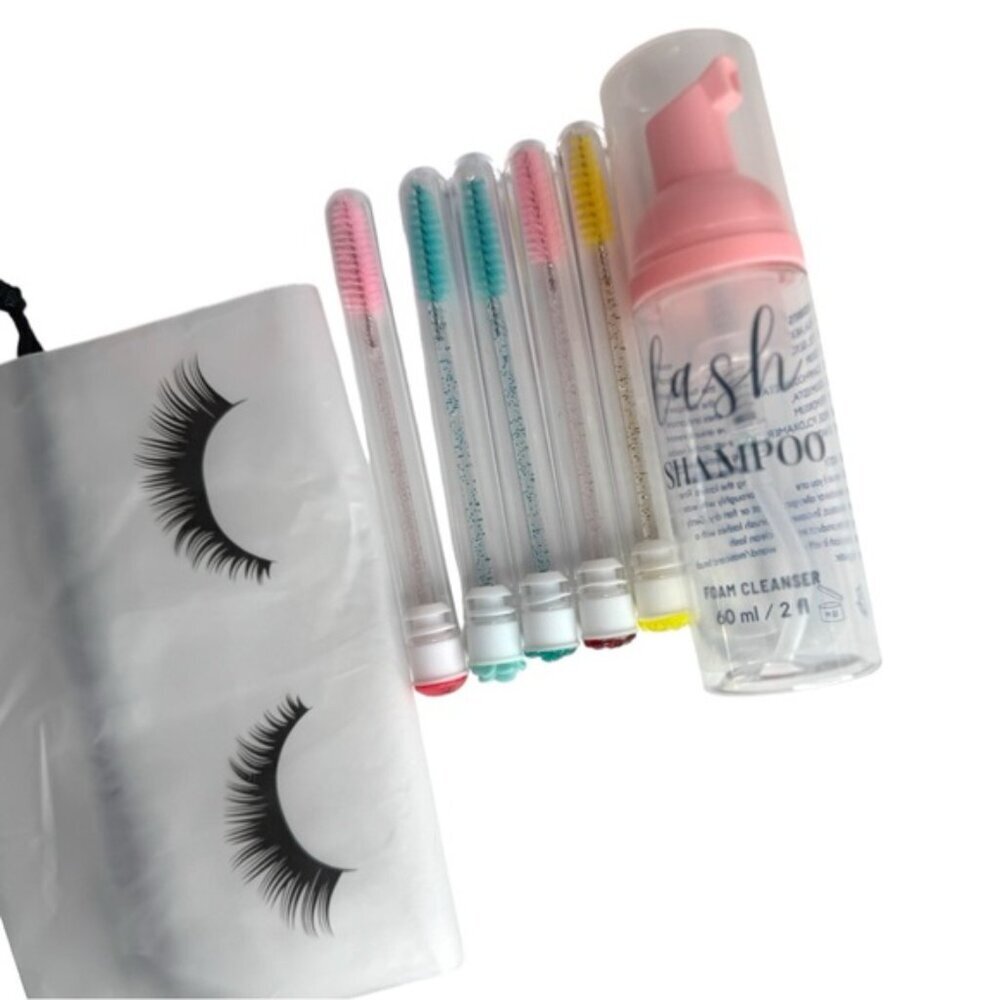 NEW Lash Shampoo Eyelash Extension Cleaning Kit - Picture 4 of 14